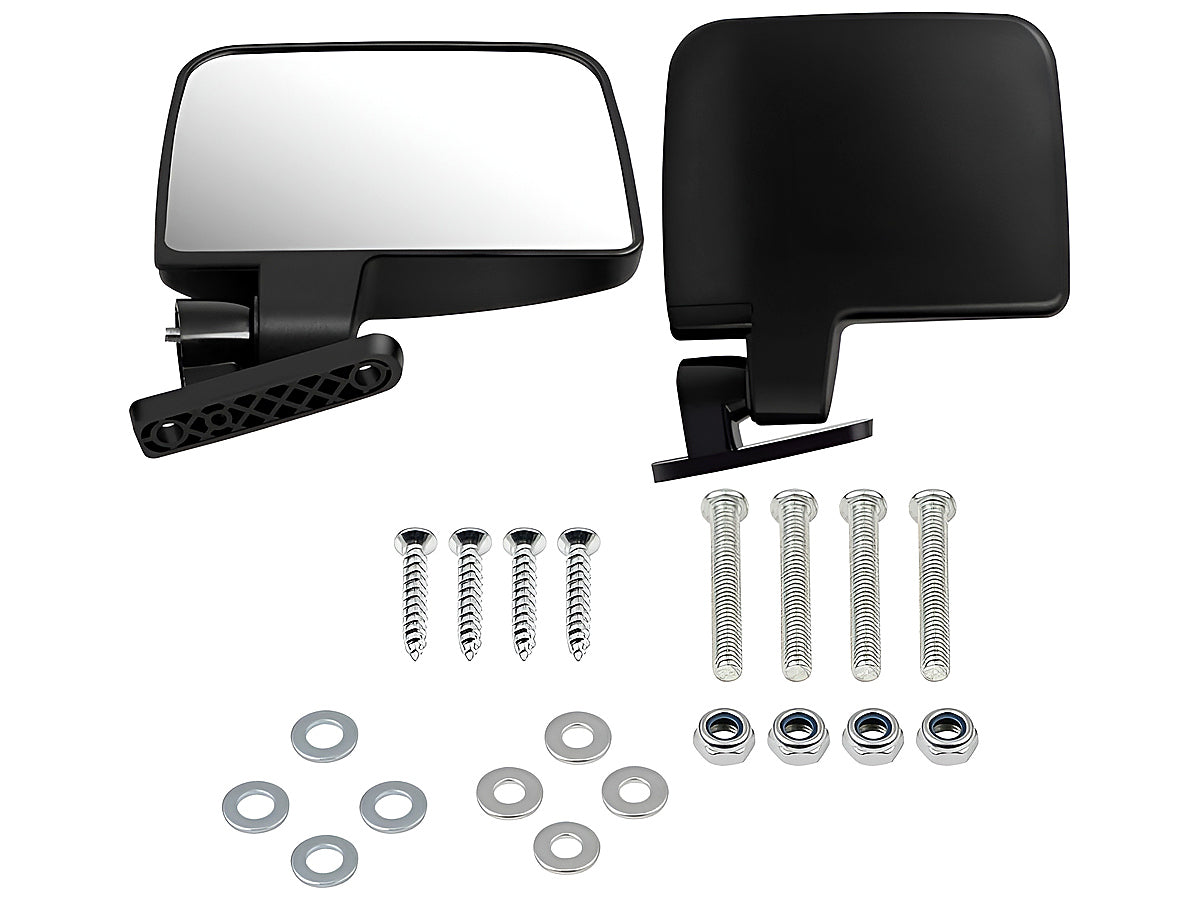 Golf Cart Side Mirrors, Rear View Mirror for Club Car EZGO Yamaha