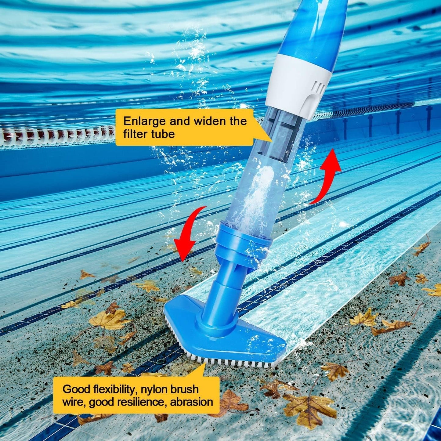 Swimming Pool Cleaner Cordless Rechargeable