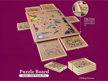 Puzzle Table Craft Board Game Table Jigsaw Game Table