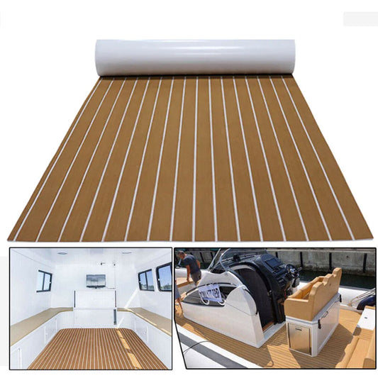 Marine Carpet Teak Boat Flooring Mat EVA