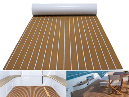 Marine Carpet Teak Boat Flooring Mat EVA