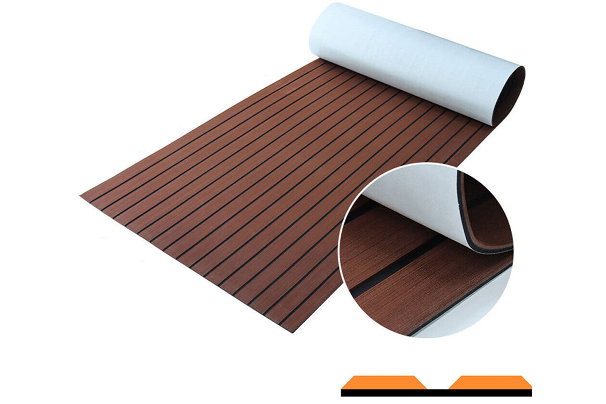 Marine Carpet Teak Boat Flooring Mat EVA