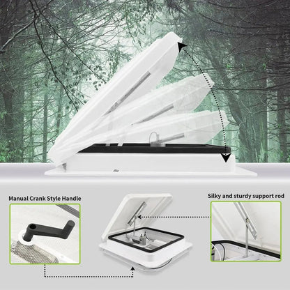 Caravan Roof Vent RV Shower Hatch