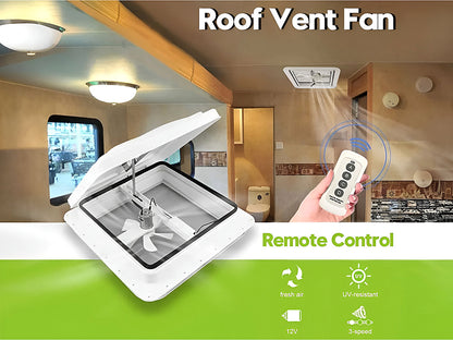 Caravan Roof Vent RV Shower Hatch