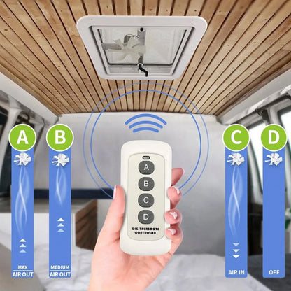 Caravan Roof Vent RV Shower Hatch