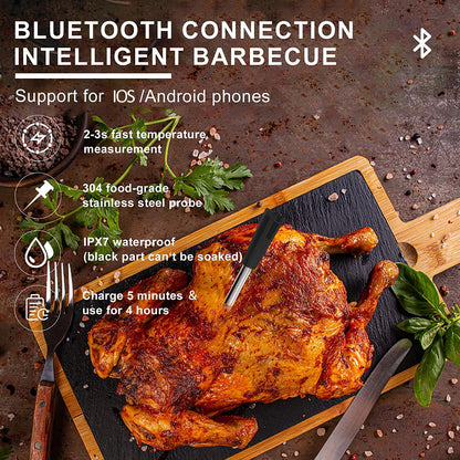 Meat Thermometer Smart Wireless