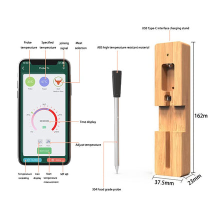 Meat Thermometer Smart Wireless