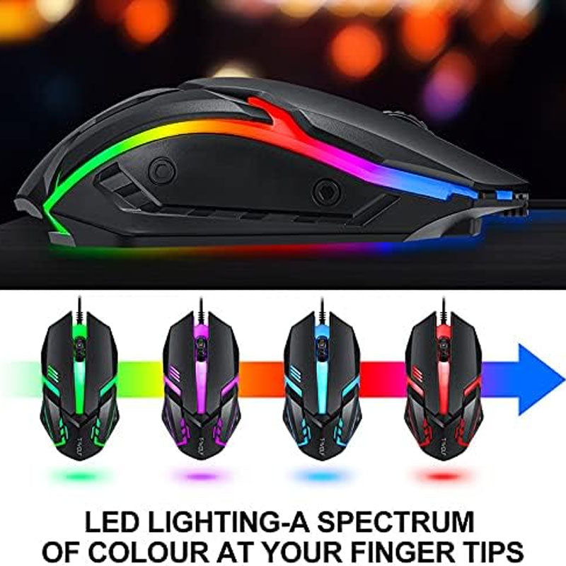 Gaming Keyboard Mouse Headphone Set