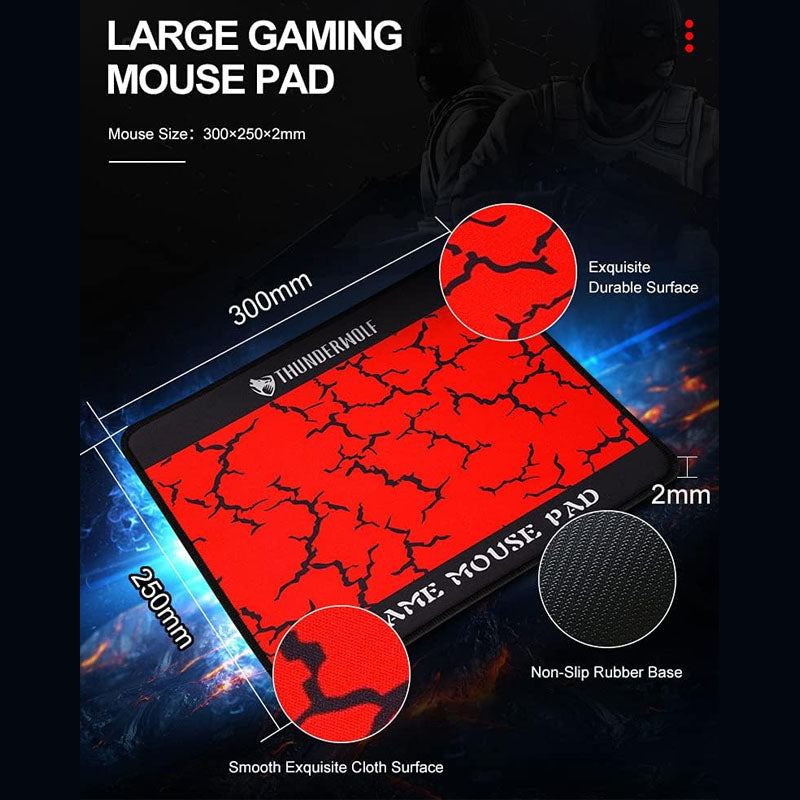 Gaming Keyboard Mouse Headphone Set