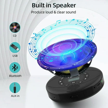 Portable CD Player with Bluetooth