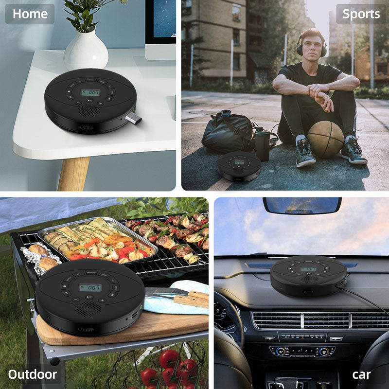 Portable CD Player with Bluetooth