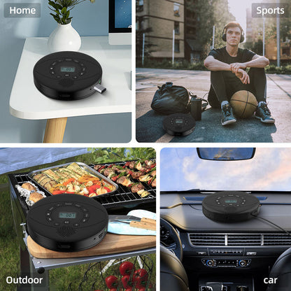 Portable CD Player with Bluetooth