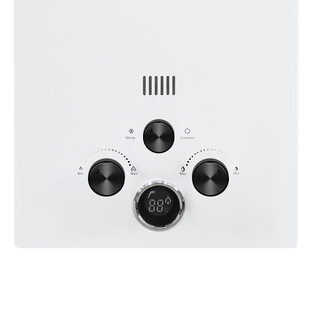 Gas Water Heater 8L + 12V Pump