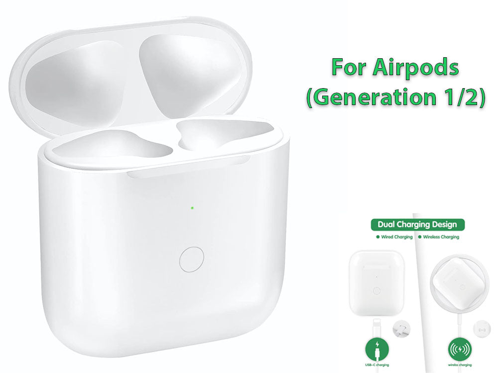 Wireless Charging Case Compatible with AirPods 1 & 2