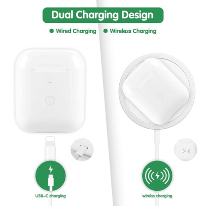 Wireless Charging Case Compatible with AirPods 1 & 2