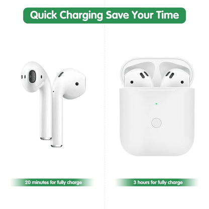 Wireless Charging Case Compatible with AirPods 1 & 2