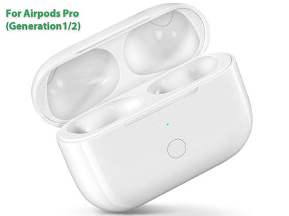 Airpod Pro Charging Case Replacement Wireless Charging Case for Airpods Pro 1 / Pro 2
