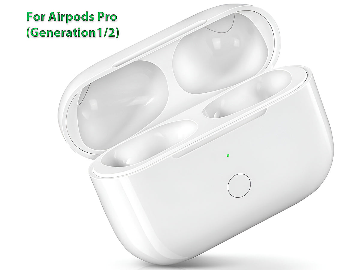 Airpod Pro Charging Case Replacement Wireless Charging Case for Airpods Pro 1 / Pro 2