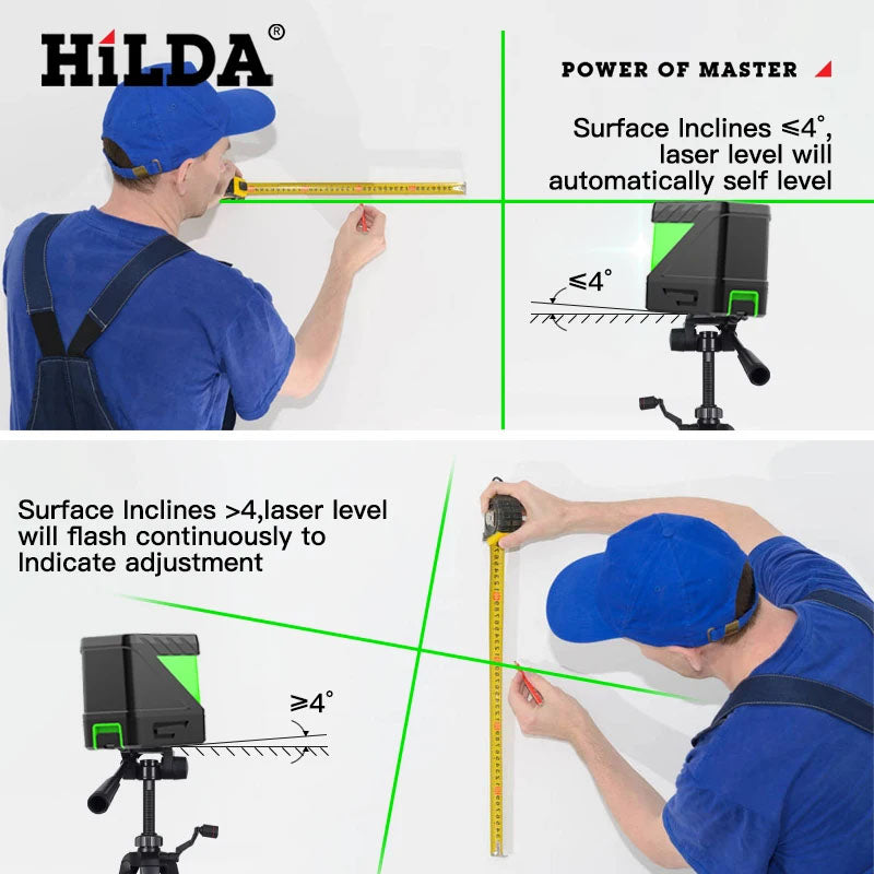 Laser Level Auto Self Leveling Laser Meter
