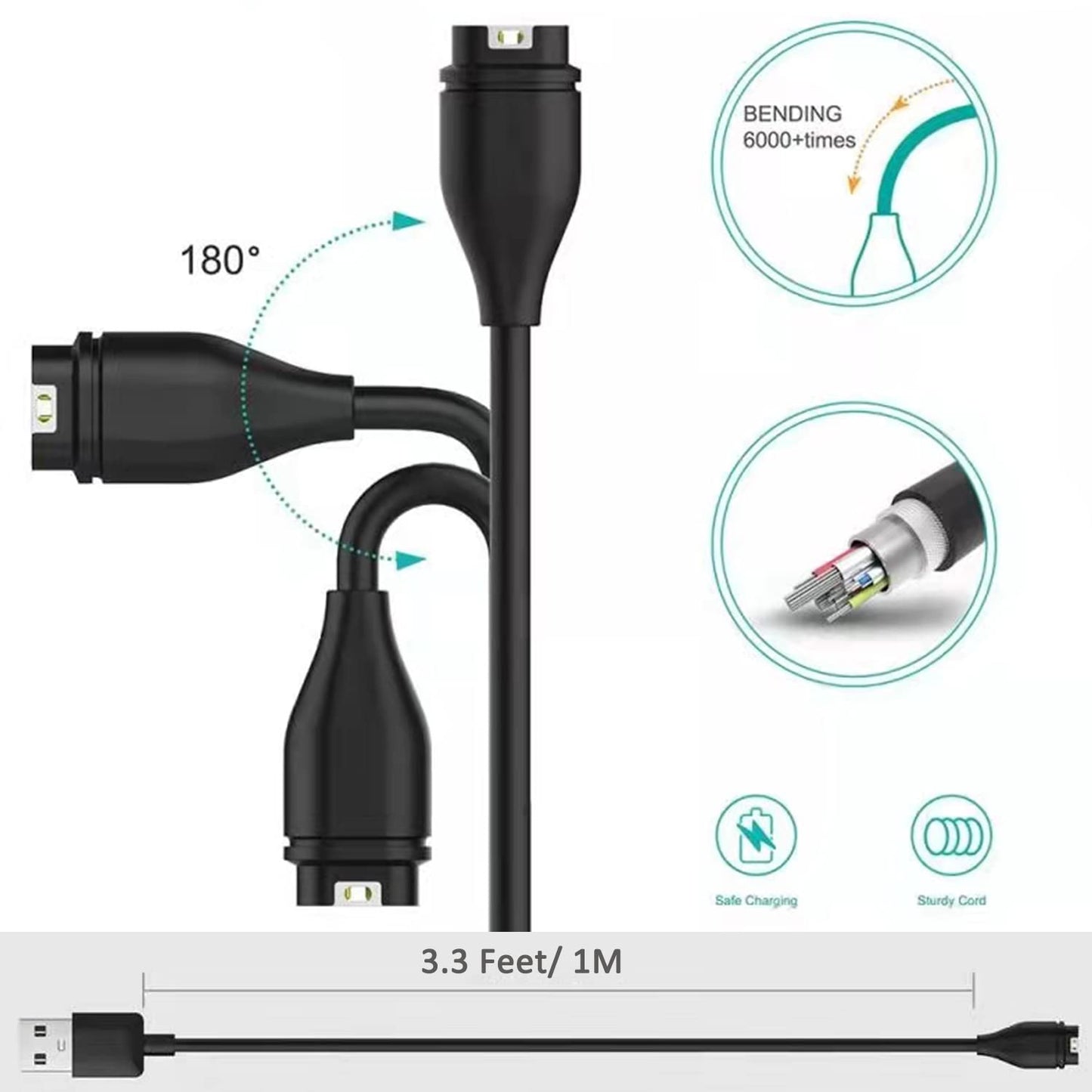 Garmin Charging/Data Cable (1m)