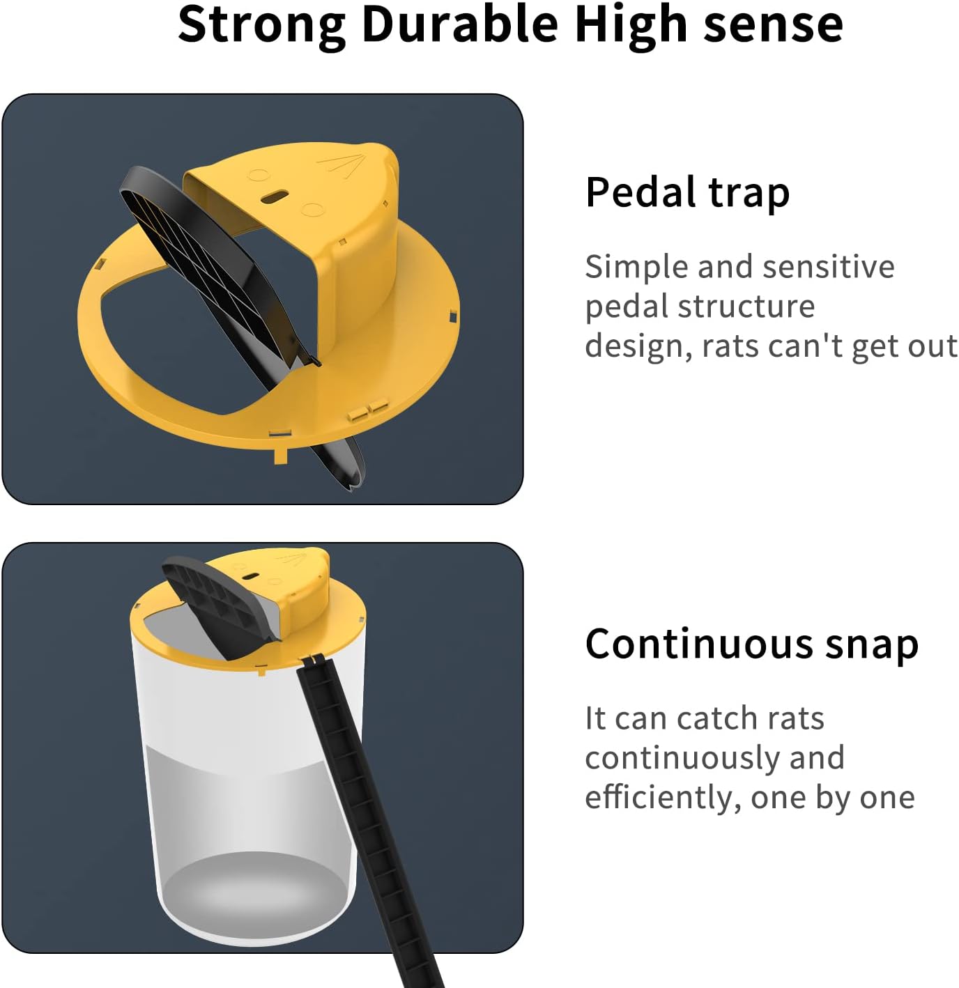 Pest Possums Trap Mouse Trap Rat trap Automatic Reset Flip and Slide Mouse Trap