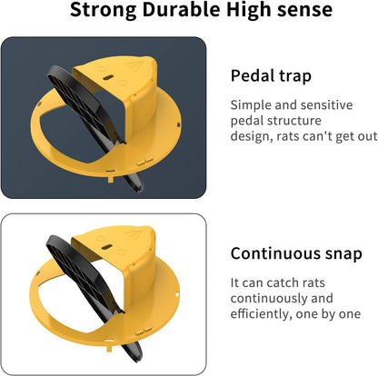 Pest Possums Trap Mouse Trap Rat trap Automatic Reset Flip and Slide Mouse Trap