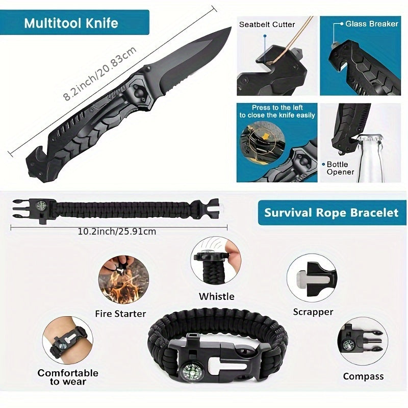 Survival Kits Survival Gear and Equipment, Camping Accessories Adventure Lovers