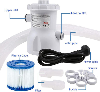 Swimming Pool Filter Pump 330 Gallon