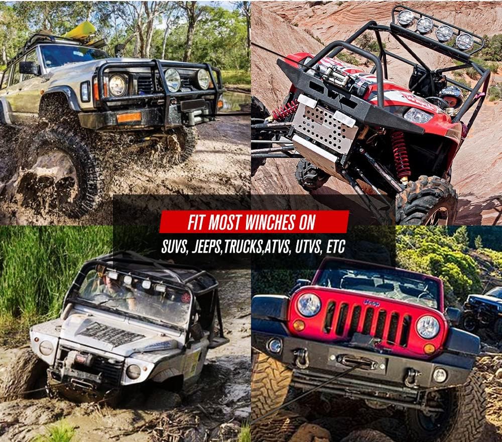 Synthetic Winch Rope 25M