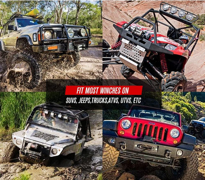 Synthetic Winch Rope 25M