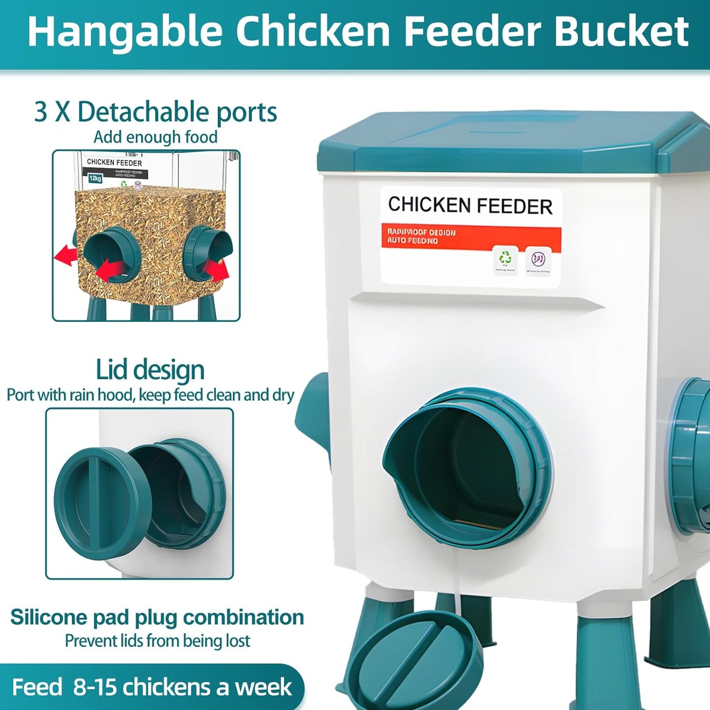 Automatic Chicken Feeder Chicken Drinker