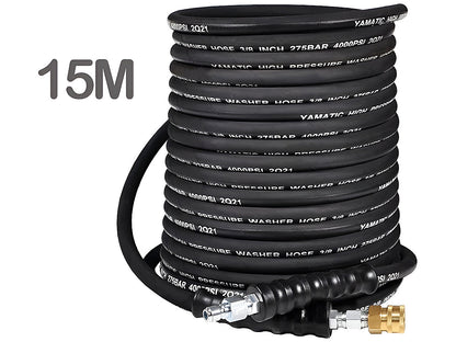 High Pressure Hose 4000PSI 3/8 QC 15M