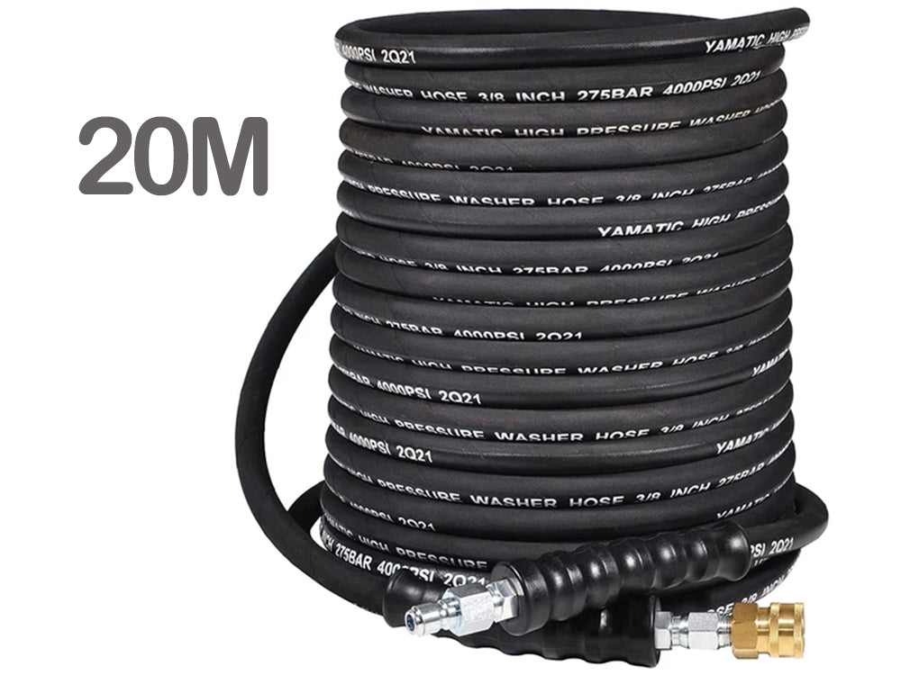 High Pressure Hose 4000PSI 3/8 QC 20M