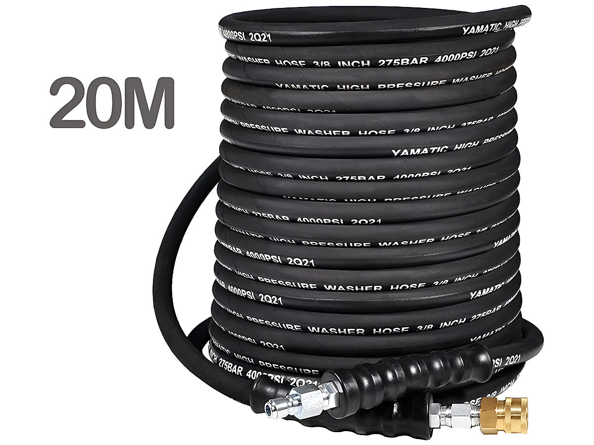 High Pressure Hose 4000PSI 3/8 QC 20M