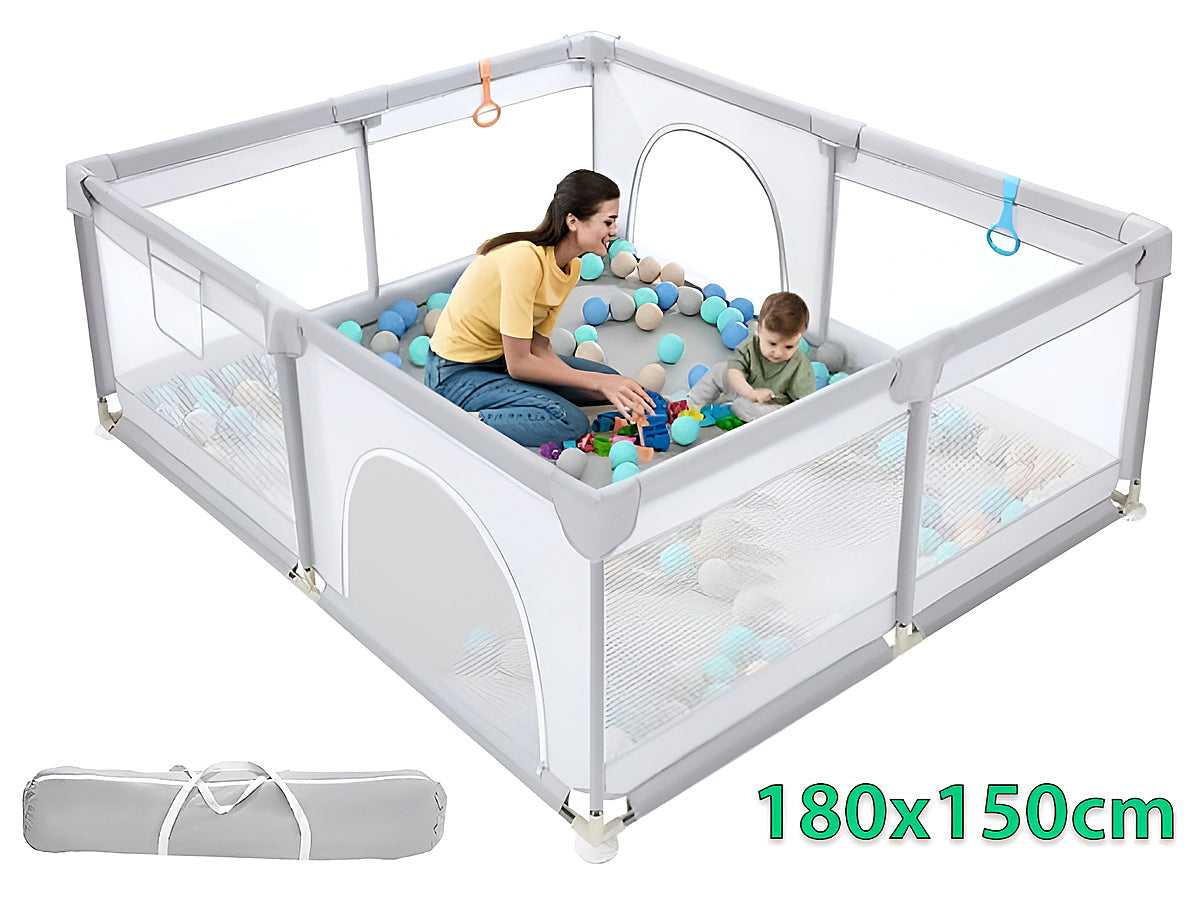 Baby Kids Playpen Play Fence for Kids Play Gym Mat 180CM