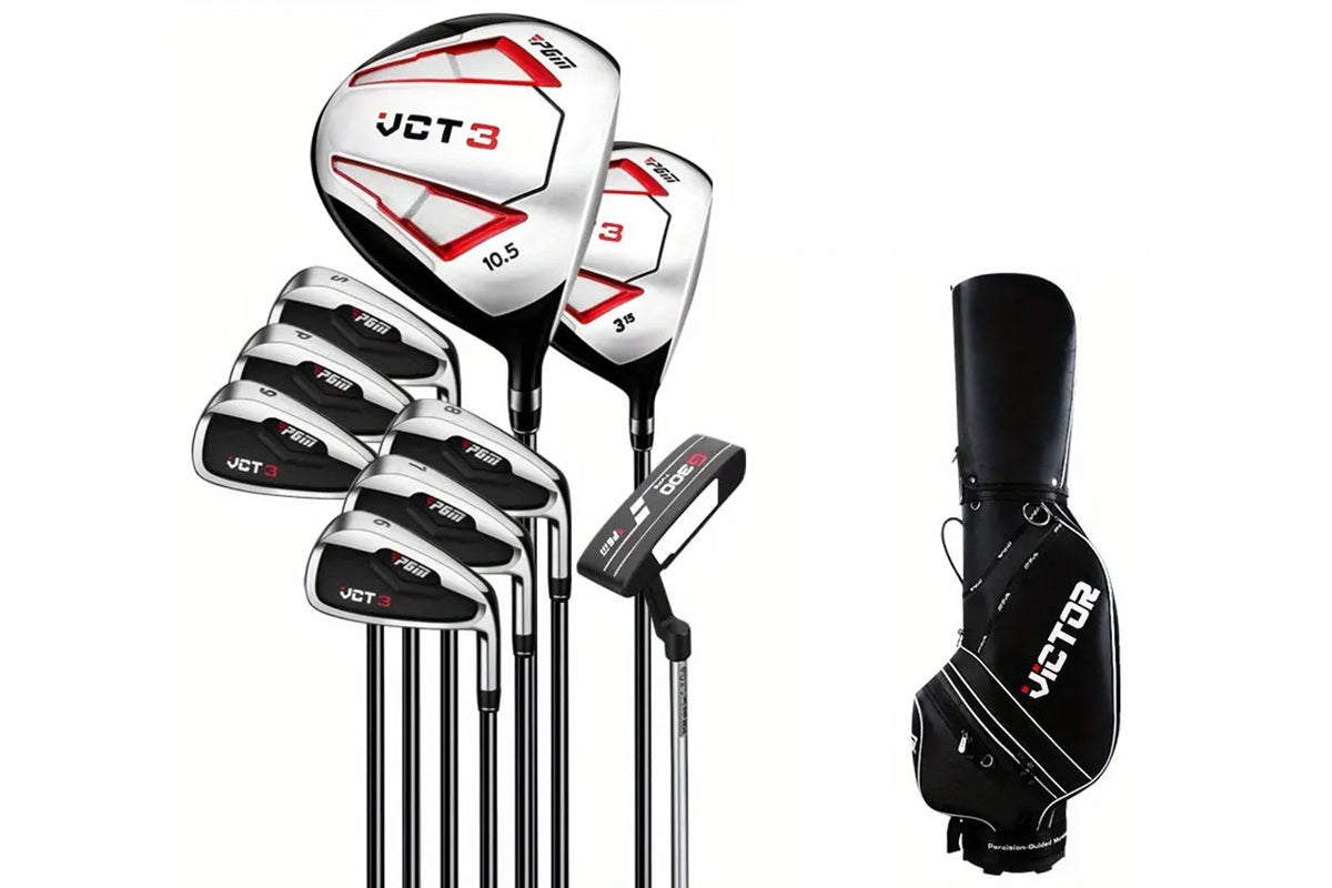 PGM Golf Clubs Set with Golf Bag 9PCS Set