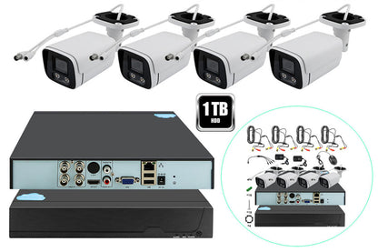 Security Camera System with 1 TB Storage