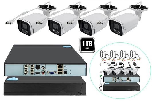 Security Camera System with 1 TB Storage