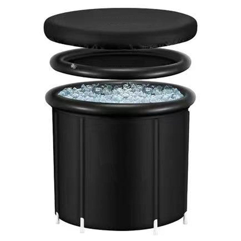 Portable Ice Bath Tub 300L Inflatable Hot Bathtub SPA Massage Athletes Outdoor