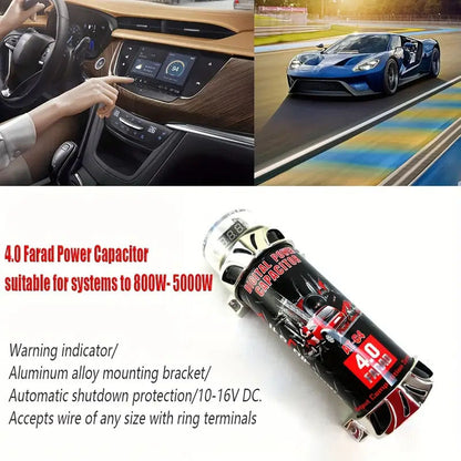 Digital Capacitor for Car Audio