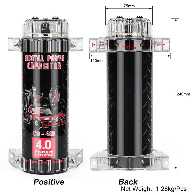 Digital Capacitor for Car Audio