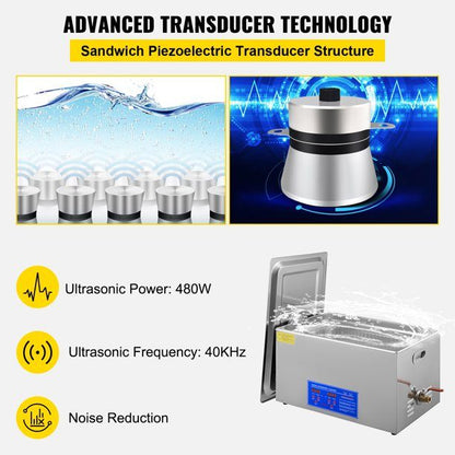 Ultrasonic Cleaner 22L