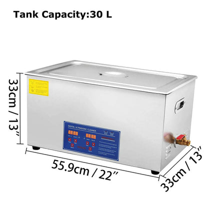 Ultrasonic Cleaner 30L Heated Ultrasonic