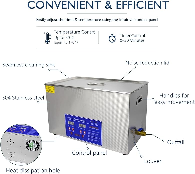 Ultrasonic Cleaner 15L