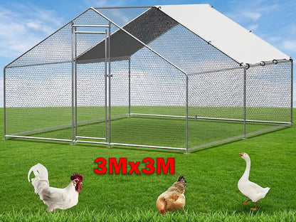 Outdoor Chicken Coop 3Mx3M