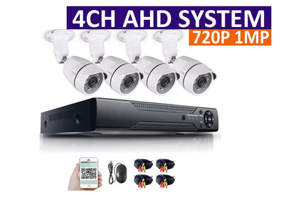 Security Camera System 4 Camera