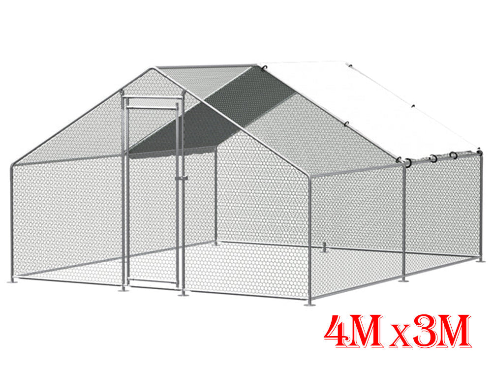 Outdoor Chicken Coop 4Mx3M