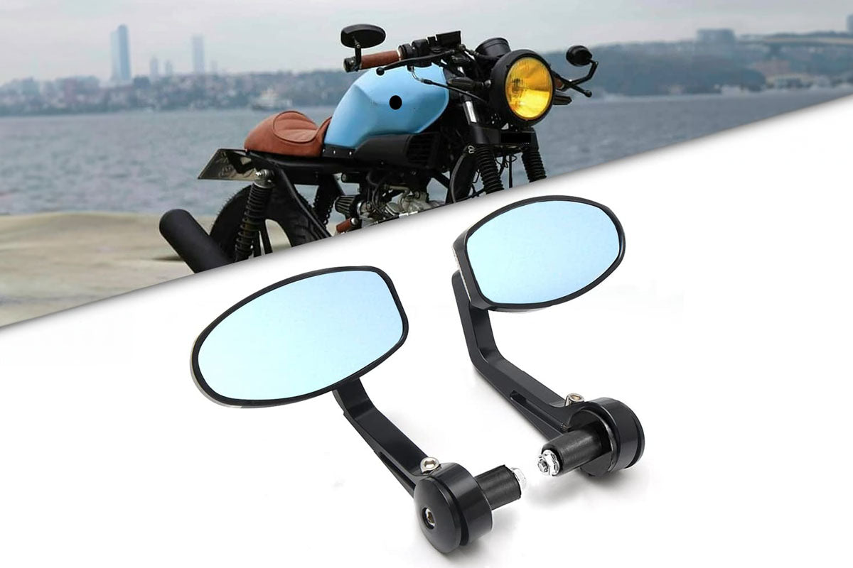 Motorcycle Bar End Mirrors Universal
