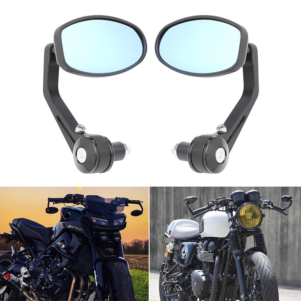 Motorcycle Bar End Mirrors Universal