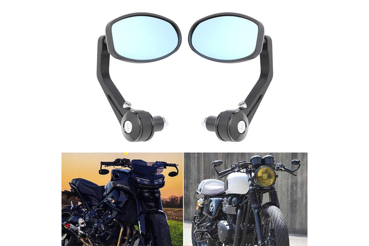 Motorcycle Bar End Mirrors Universal